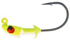 Bass Assassin - Pro Elite Jighead - 1/8oz 3pk Chartreuse - PEJ18005