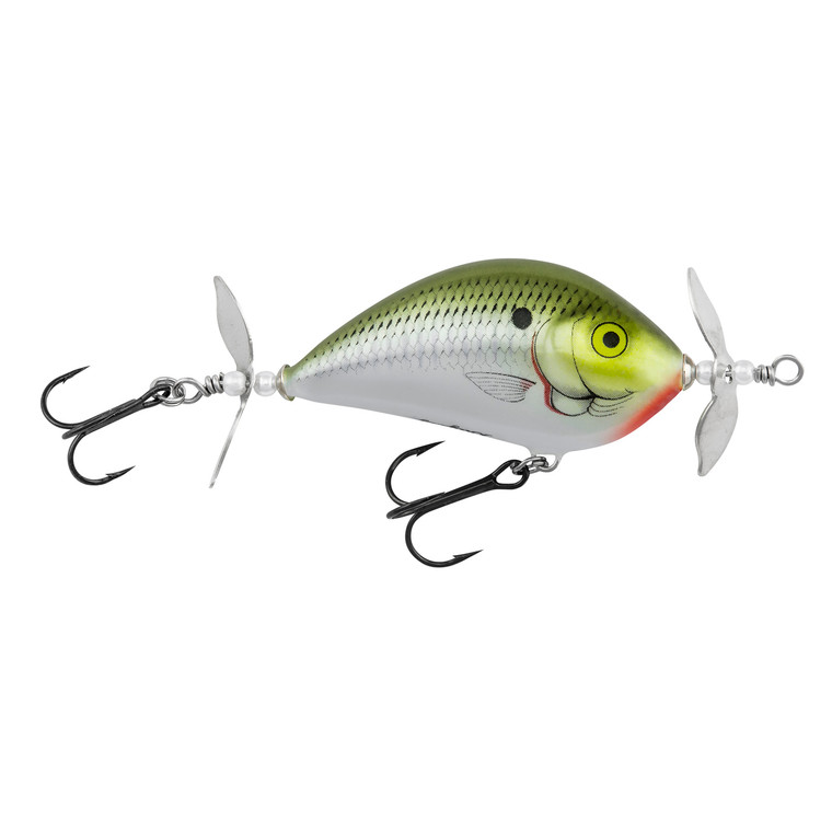 Bagley - Pro Sunny B Twin Spin - 2.5in 1/2oz Olive Shad - PSBTS07-OSD