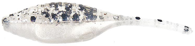Bass Assassin - Tiny Shad - 1.5in 15bg S&p Slvr Phnt - SA01336