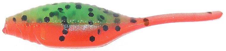 Bass Assassin - Tiny Shad - 1.5in 15bg Tomato Seed - SA01364