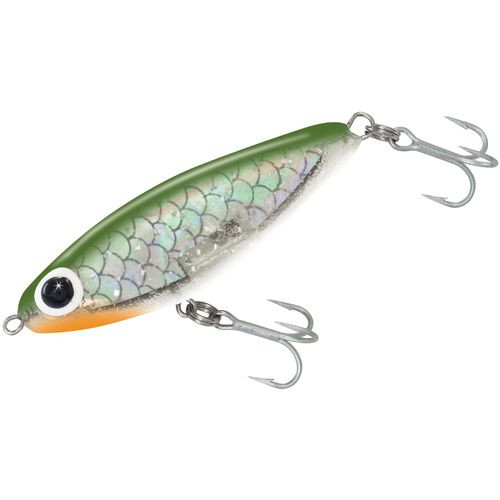 B & L Bait Company - Paul Browns Soft Dine - 2.5in 3/8oz Grn/slv/wht - SD-18