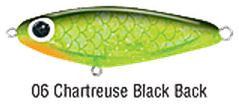 B & L Bait Company - Paul Browns Soft Dine Xl - 3.25in 1/2oz Chat/blk Bk - SDXL-06