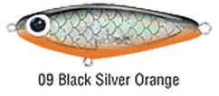 B & L Bait Company - Paul Browns Soft Dine Xl - 3.25in 1/2oz Black/slvr - SDXL-09