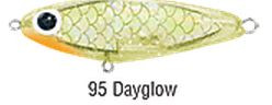 B & L Bait Company - Paul Browns Soft Dine Xl - 3.25in 1/2oz Dayglow - SDXL-95