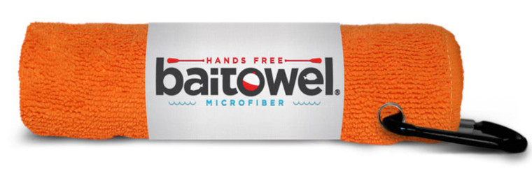 Bait Towel - Clip Wipes Towel - 16x16x12in Orange - BT-Orange Crush