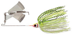 Booyah - Clacker Buzzbait - 1/4oz White/chart Shad - BYB14606