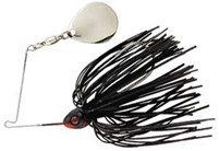 Booyah - Single Blade Spinnerbait - 3/8oz Col-black - BYBC38608