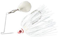Booyah - Single Blade Spinnerbait - 3/8oz Col-snow White - BYBC38615