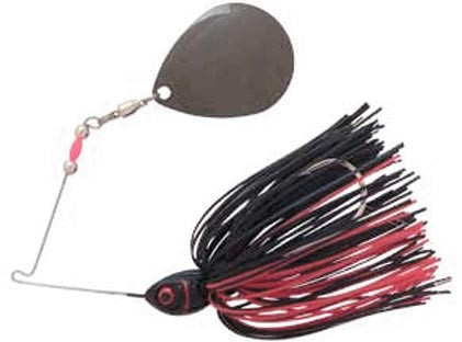 Booyah - Moontalker Spinnerbait - 3/4oz Col-black/red - BYMT34603