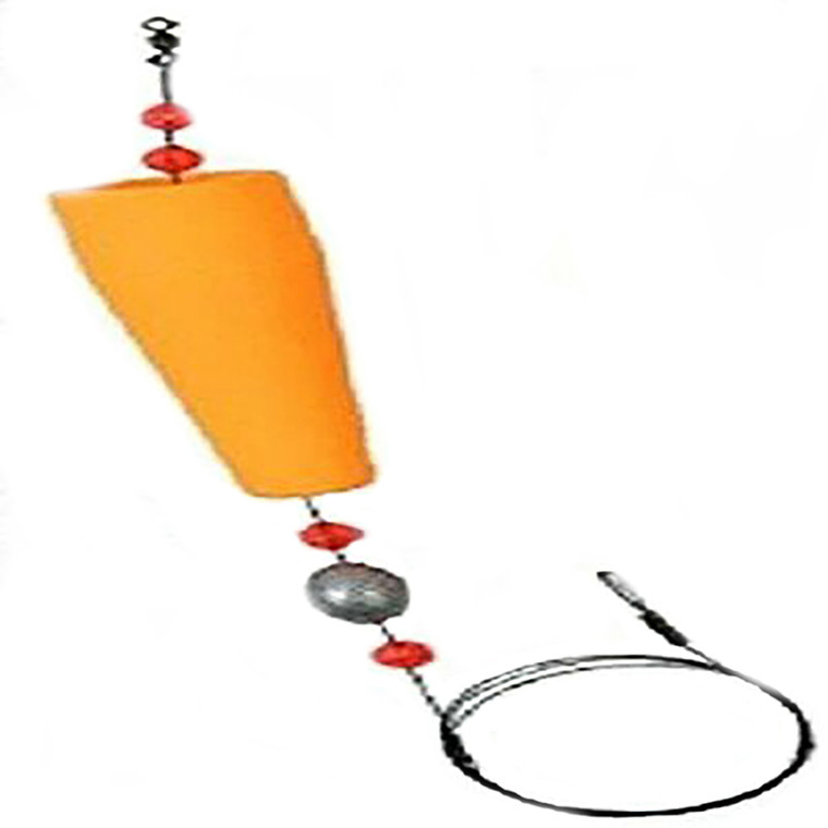 Comal - Rattle Pop Float Rig - 3in Or 1/2oz Wire 12ri - 803-OR-STEEL-12