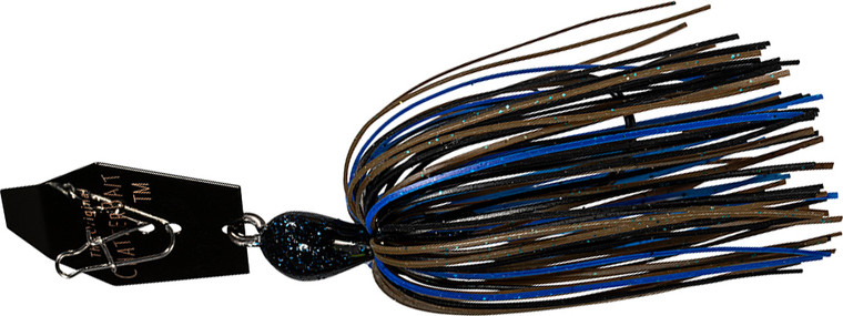 Z-Man - Big Blade Chatterbait - 3/4oz Black/blue Candy - CBB34-02