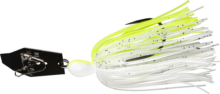 Z-Man - Big Blade Chatterbait - 3/4oz Chartreuse/white - CBB34-04