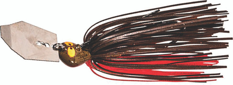Z-Man - Crosseyez Chatterbait - 3/8oz Chili Dog - CBCE38-10