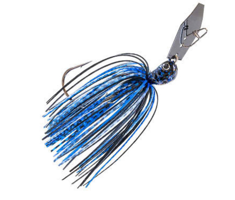 Z-Man - Chatterbait Jack Hammer - 3/4oz Black/blue - CBJH34-06