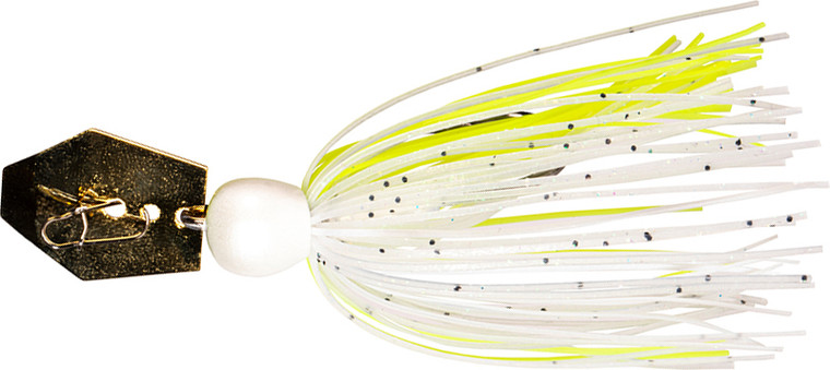 Z-Man - Mini Max Chatterbait - 1/4oz Chartreuse/white - CBMM14-04