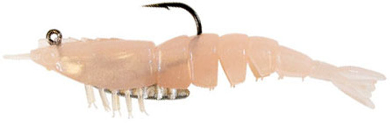 Z-Man - Ez Shrimpz Rigged - 3.5in 2pk Natural - EZSR-228PK2