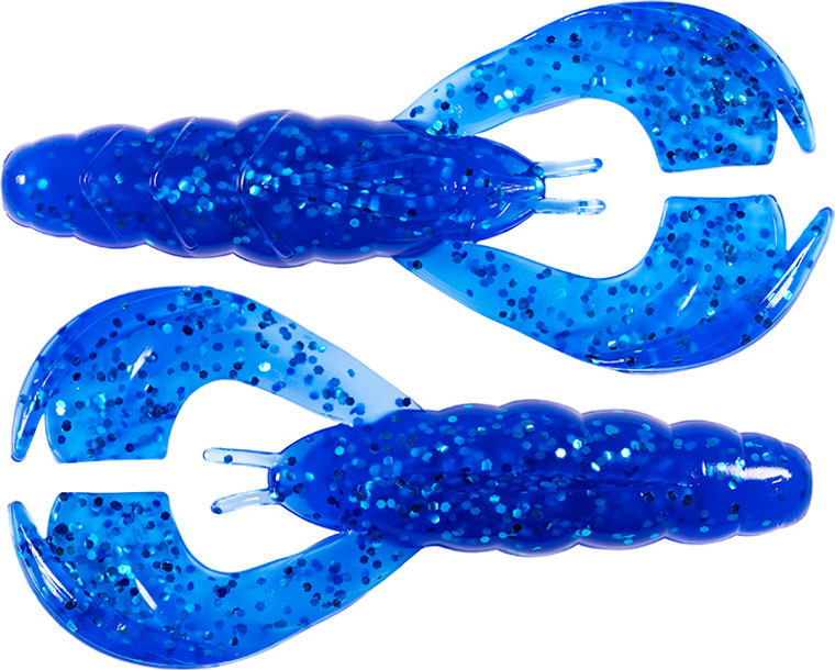 Z-Man - Hella Crawz - 3.75in 3pk Blue Sapphire - HCR-19PK3