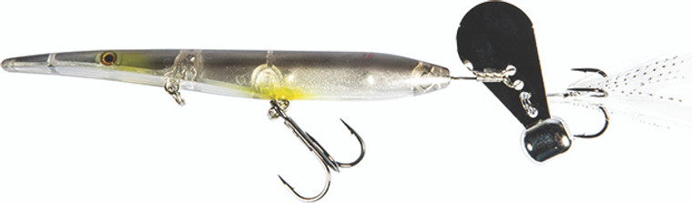 Z-Man - Hellraizer Topwater Bait - 5in 5/8oz Ghost Shad - HR5-08 Z-Man - Hellraizer Topwater Bait - 5in 5/8oz Ghost Shad - HR5-08