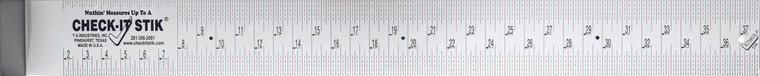 Check-It-Stick - Saltwater Stick - 38x4in - 38" X 4" "CHECK-IT-STICK
