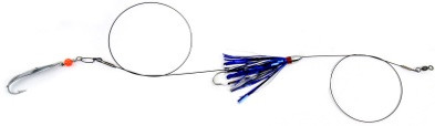 Clarkspoon - Mackeral Duster Rig - 3/0 Blue/silver - MDBS-0RBMS