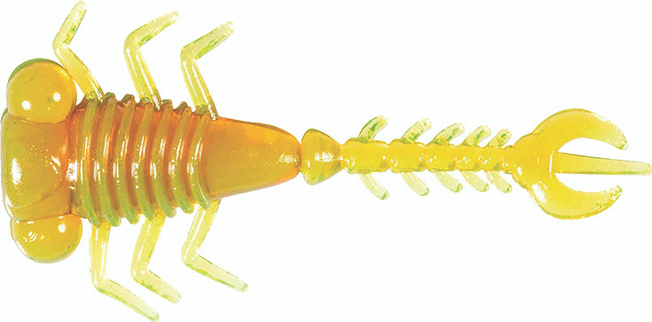 Z-Man - Micro Larvaz - 1.75in 8pk Motor Oil - MLA-273PK8