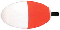 Comal - Oval Foam Float W/peg - 2.5in Rw 50bg - O250RW-50