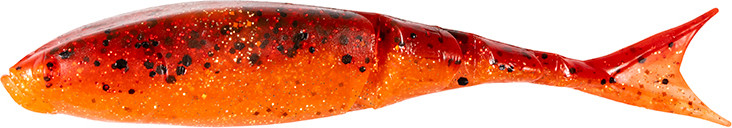 Z-Man - Razor Shadz Swimbait - 4.5in 4pk Firecraw - RSHAD45-370PK4