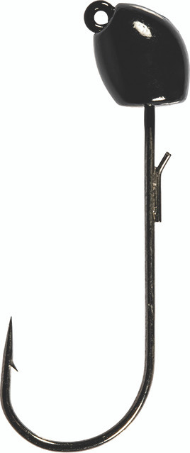 Z-Man - Smh Jig Head - 1/8oz 3pk Black - SMH18-02PK3