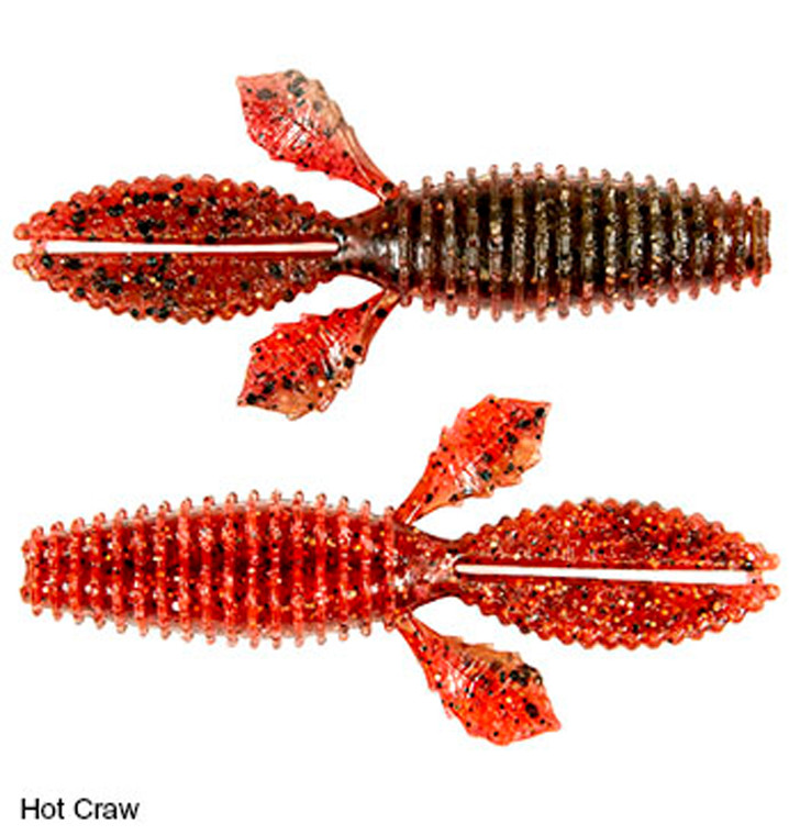 Z-Man - Trd Bugz - 2.75in 6pk Hot Craw - TBUGZ-359PK6