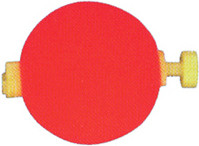 Comal - Round Wgtd Snap On Float - 1in Red 50bg - WSS100R-50