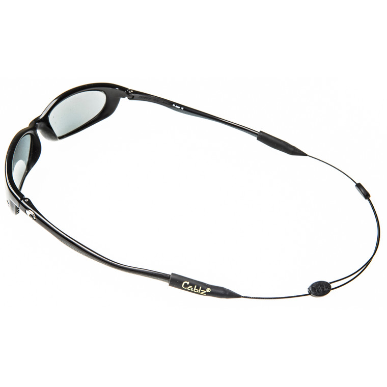 Cablz - Zipz Sunglass Retainer - 14in Black - ZIPZB14