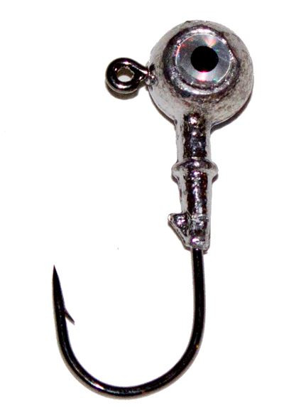 Matrix - Goldeneye Bp Jighead - Blk Plat 3/0 1/8oz 50pk - B1850-00