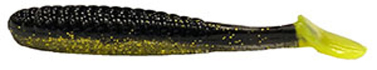 Deadly Dudley - Terror Tail Minnow - 3in 10pk Texas Roach/cht - DDTT-627