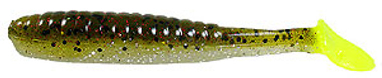 Deadly Dudley - Terror Tail Minnow - 3in 10pk Frogs Breath - DDTT-716 Deadly Dudley - Terror Tail Minnow - 3in 10pk Frogs Breath - DDTT-716