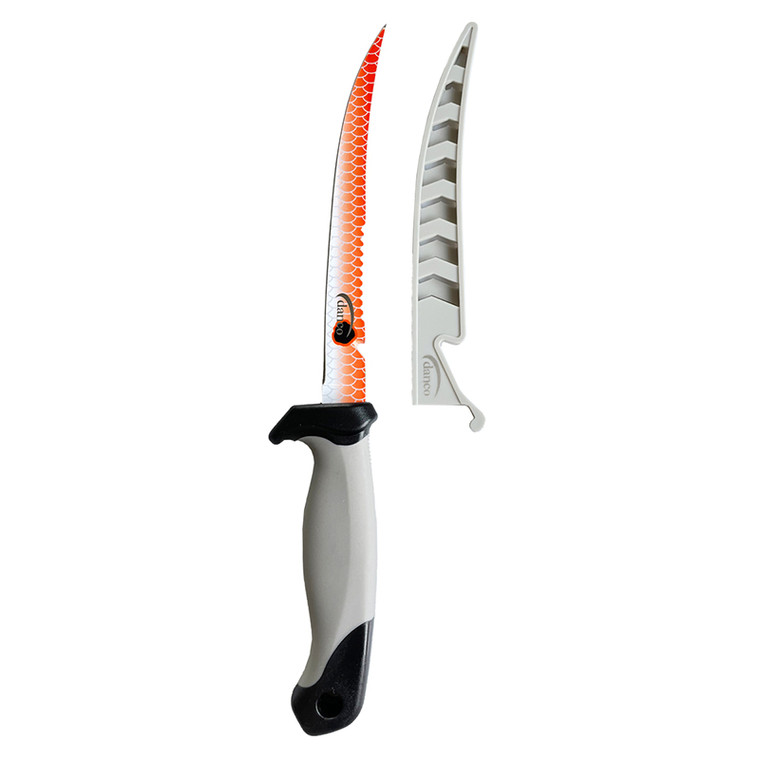 Danco - Tour Fish Fillet Knife - 7in Redfish W/sheath - FK7-T-TTC-RF
