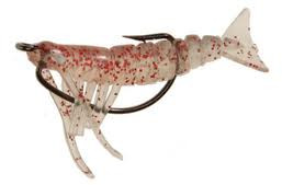 DOA - Grass Shrimp Spare Parts - 20pk 2in Near Clear/red - 49368