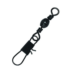 Eagle Claw - Interlock Snap Swivel - Black Sz7 12pk - 01132-007
