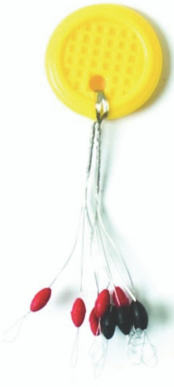 Eagle Claw - Bobber Stopper - Meduim 4-8# 10pk 12bg - 07090-004