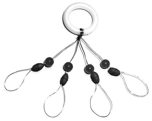 Eagle Claw - Bobber Stopper - Large 8-12# 10pk 12bg - 07090-005