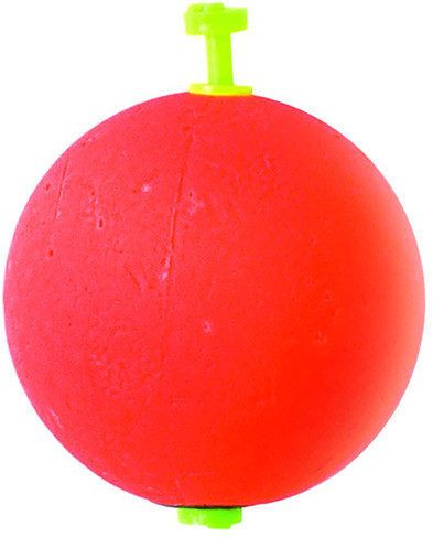 Eagle Claw - Round Float Foam Wgtd - 1.5in Red 2pk 12bx - 07119-003