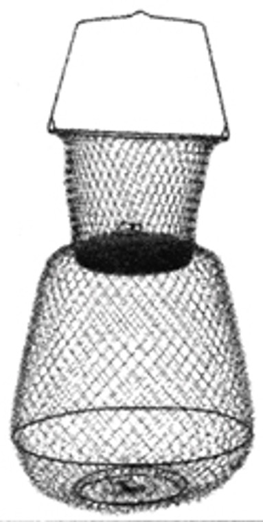 Eagle Claw - Float Wire Fish Basket - 19x30in 5/8in Mesh - 11051-002 Eagle Claw - Float Wire Fish Basket - 19x30in 5/8in Mesh - 11051-002