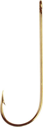 Eagle Claw - Aberdeen Hook - Bronze L-wire Sz8 10pk - 214ELAH-8