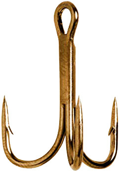 Eagle Claw - Lazer Treble Hook - Bronze 4x Sz6 5pk - L774GH-6
