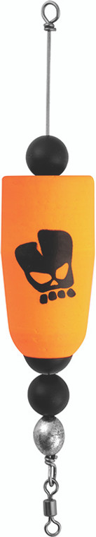 Vudu - Popping Cone Float Combo - 3.25in Orange - E-VCC-O