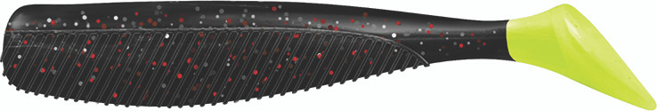 Vudu - Quiver Shad W/jighead - 3in 6pk Morning Glory - E-VQSJ30-12