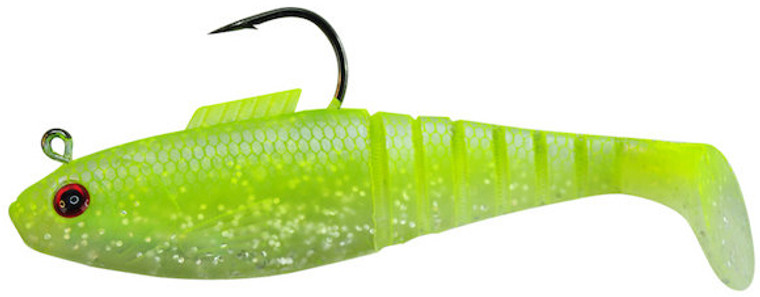Vudu - Vudu Shad - 3in 1/4oz 3pk Lime Chart - E-VSH30-14-01