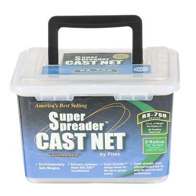 Fi Tec - Rs750 Mono Cast Net - 4ft 3/8in Clear Mesh - 10140