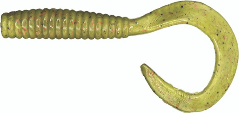 Fishbites - Curltail Grub - 6in 4pk Tko - 583
