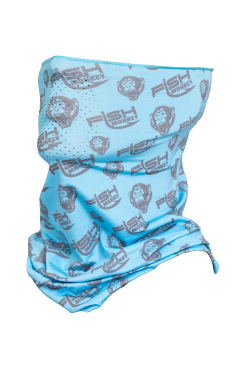 Fish Monkey - Face Guard Upf50+ - Light Blue - FM40-LTBLUE