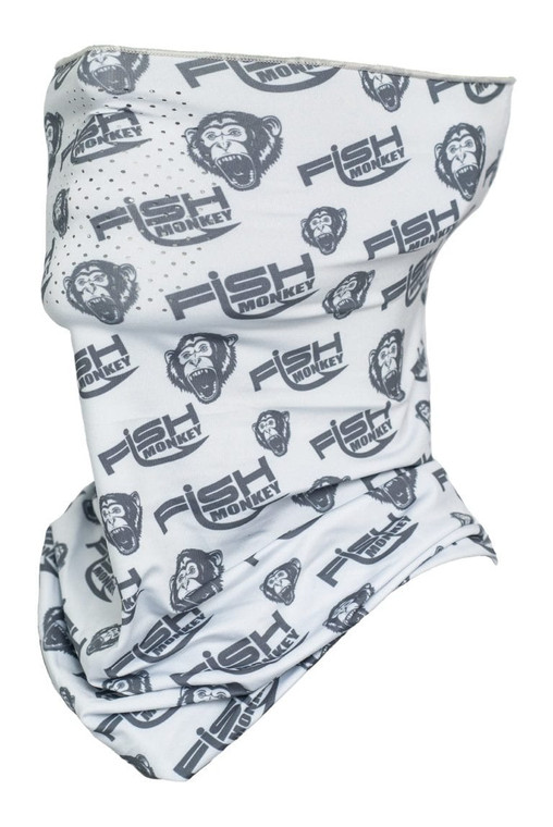 Fish Monkey - Face Guard Upf50+ - Light Grey - FM40-LTGREY